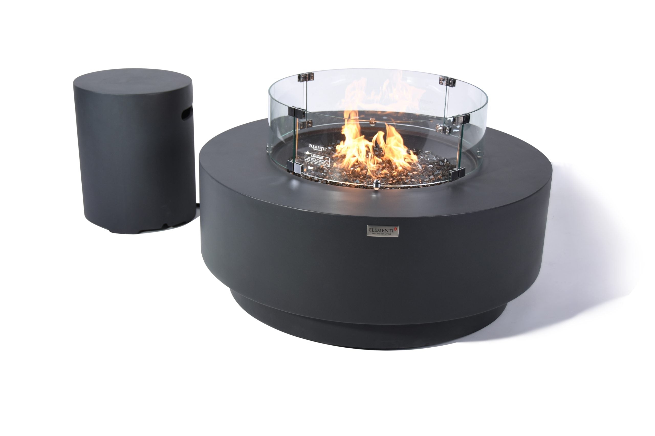 Elementi Plus Nimes Fire Pit Table