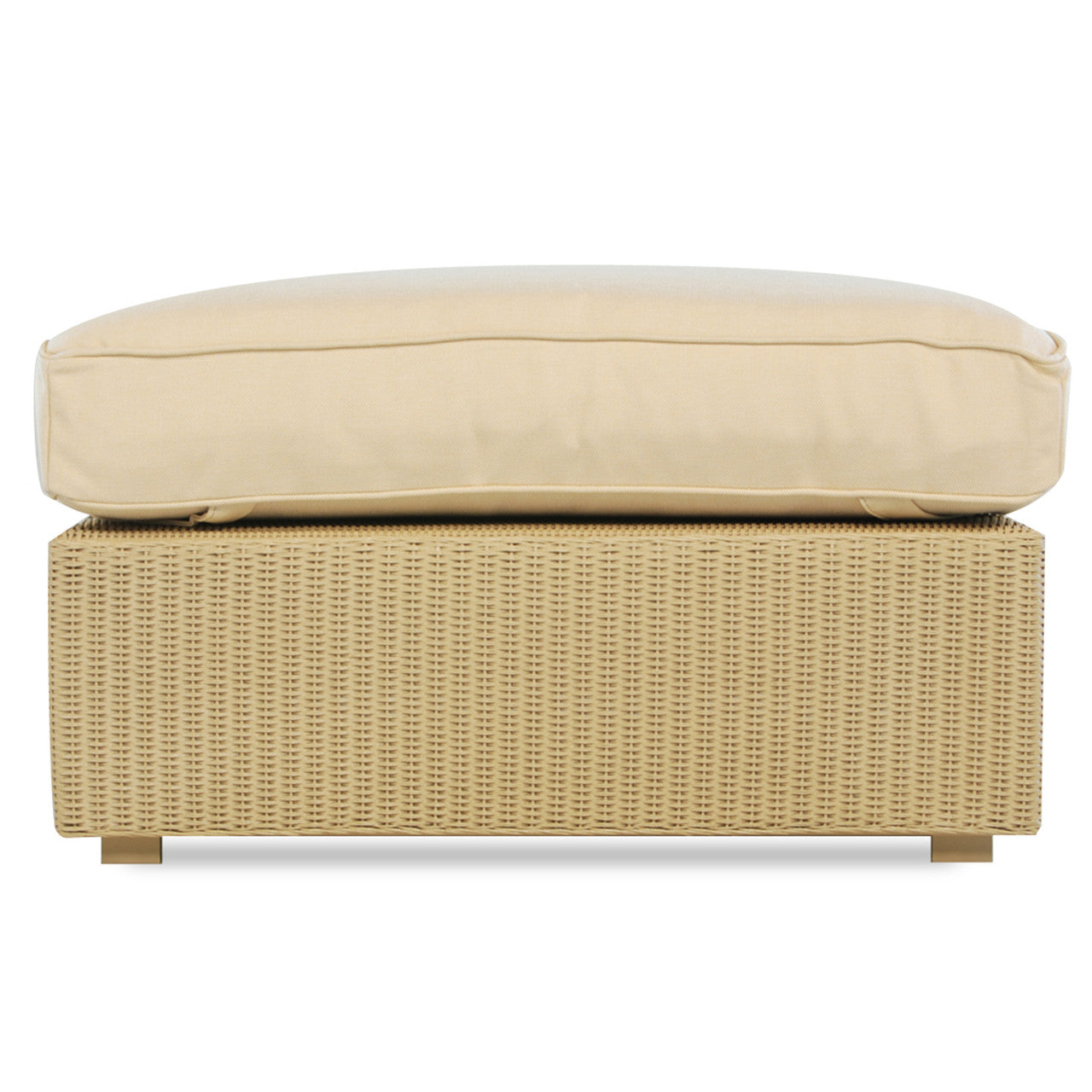 Lloyd Flanders Hamptons Large Wicker Ottoman