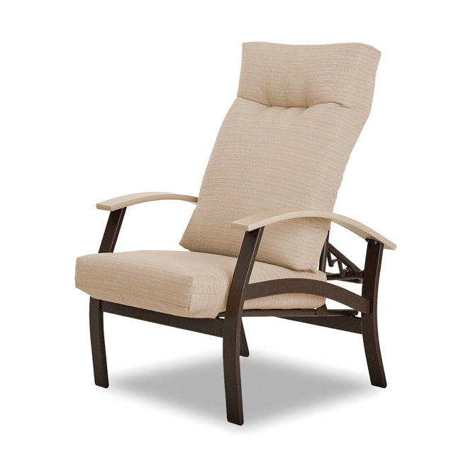 Telescope Casual Belle Isle Cushion Aluminum Outdoor Supreme Adjustable Back Chair