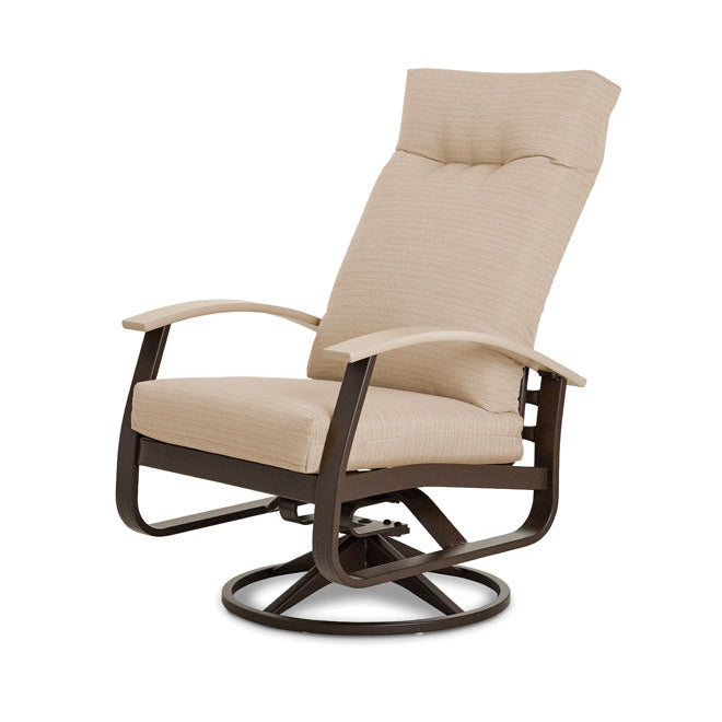 Telescope Casual Belle Isle Cushion Aluminum Outdoor Supreme Swivel Rocker