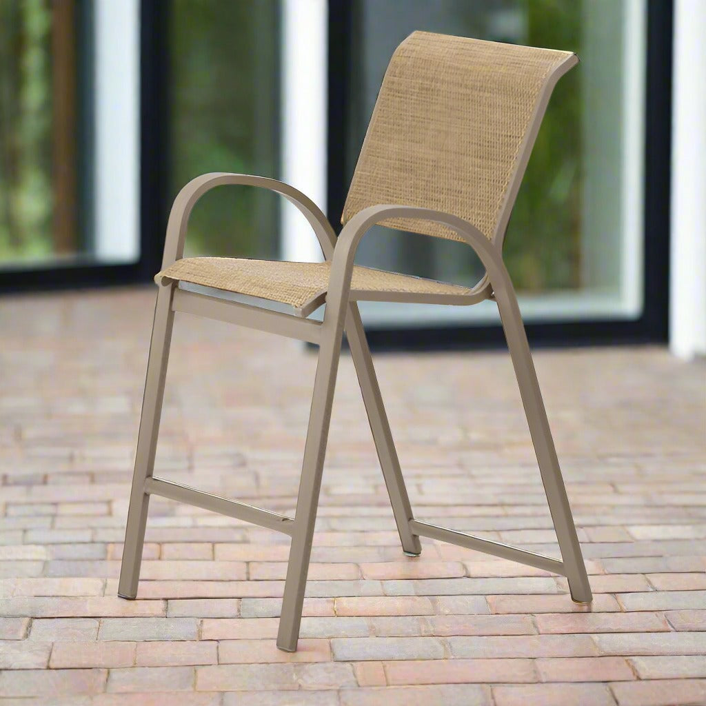 Telescope Casual Aruba II Sling Balcony Height Stacking Cafe Chair