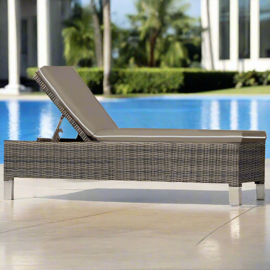 Forever Patio Universal Woven Chaise Lounge - Premium Weave