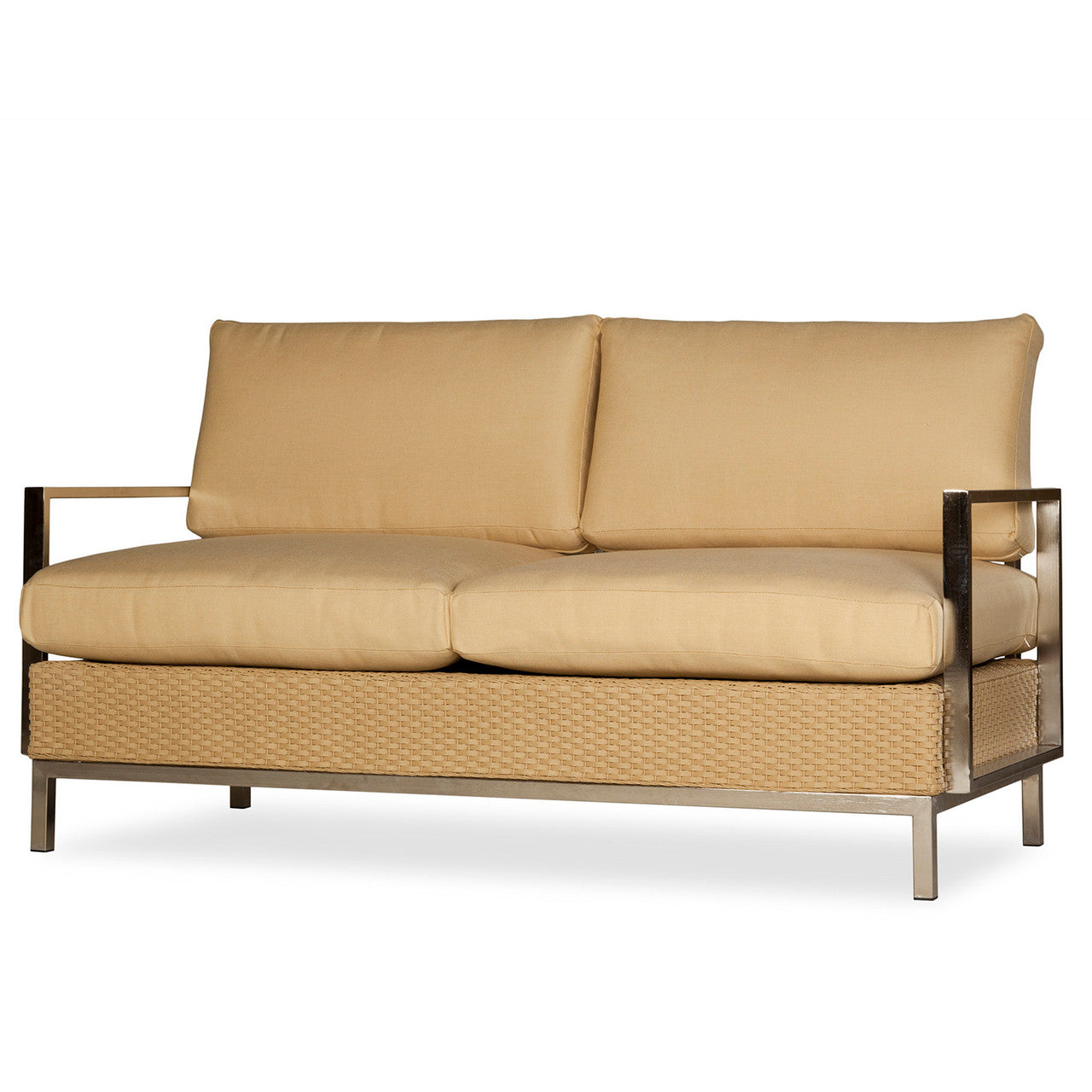 Replacement Cushions for Lloyd Flanders Elements Wicker Settee