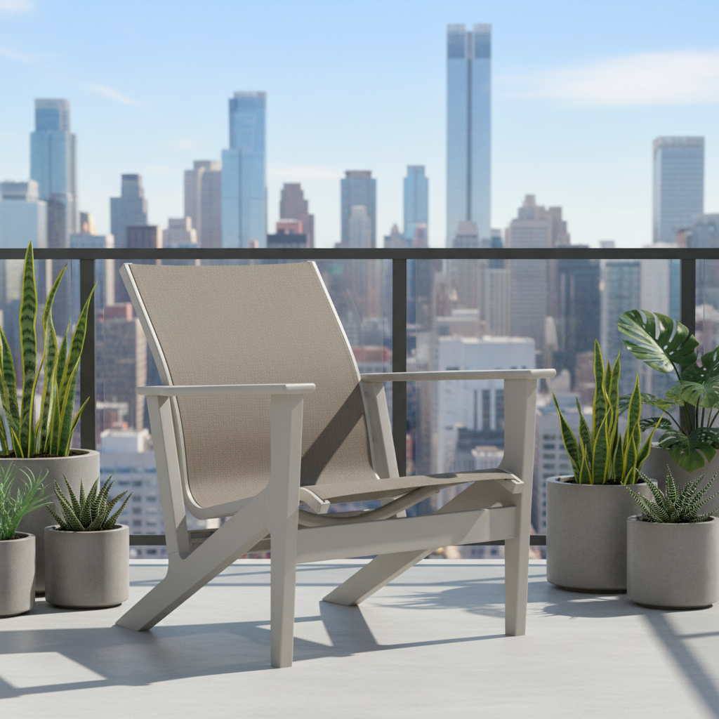 Telescope Casual Wexler Sling Chat Height Arm Chair