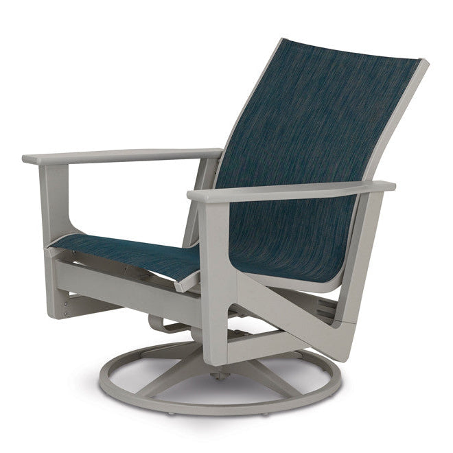 Telescope Casual Wexler MGP Sling Outdoor Chat Height Swivel Rocker