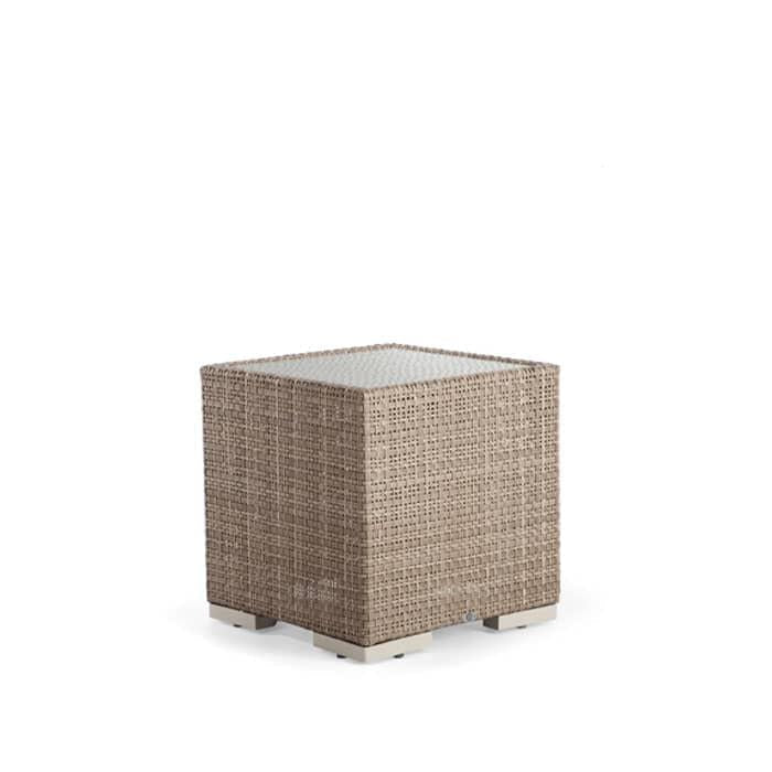 Skyline Design Paloma Side Table with Glass