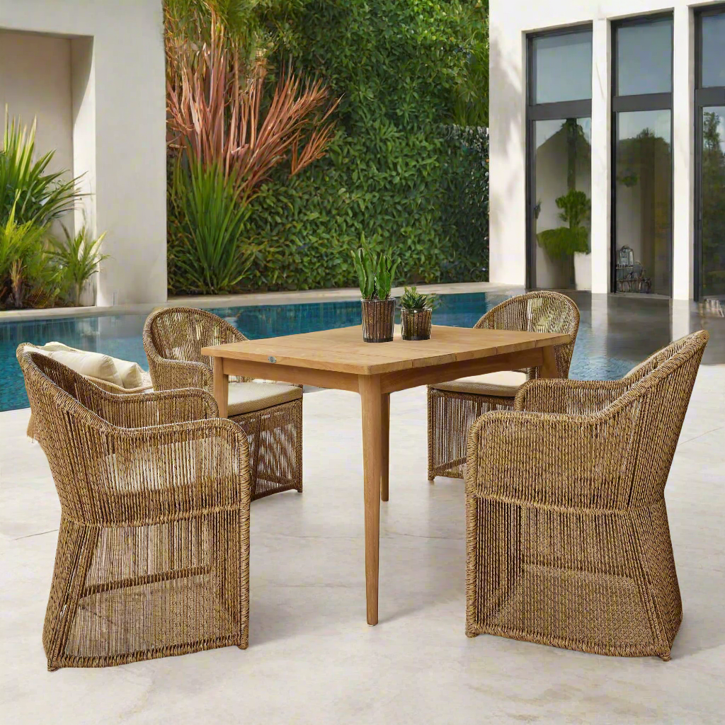 Skyline Design Calixto 5-Piece Square Dining Set