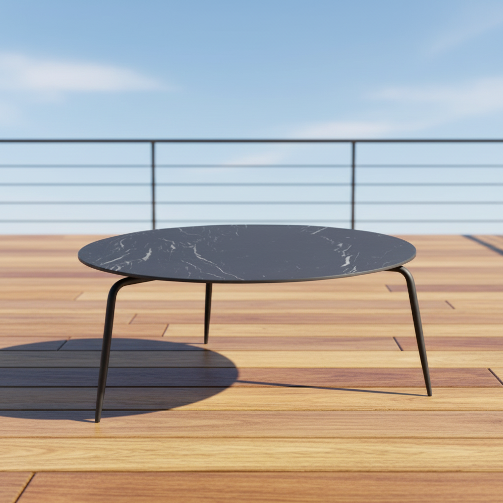 Skyline Design Rodona Coffee Table with Glass