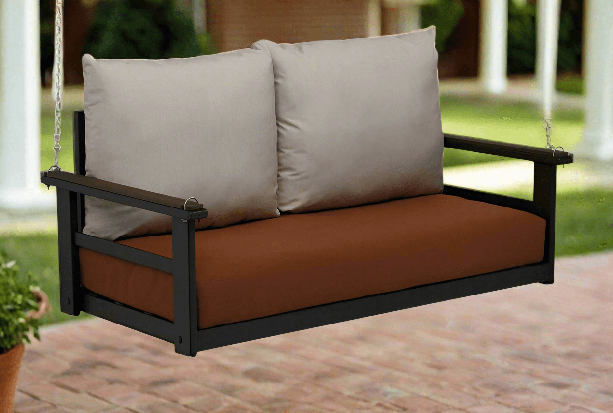 Telescope Casual Porch Swing with Arm Accents