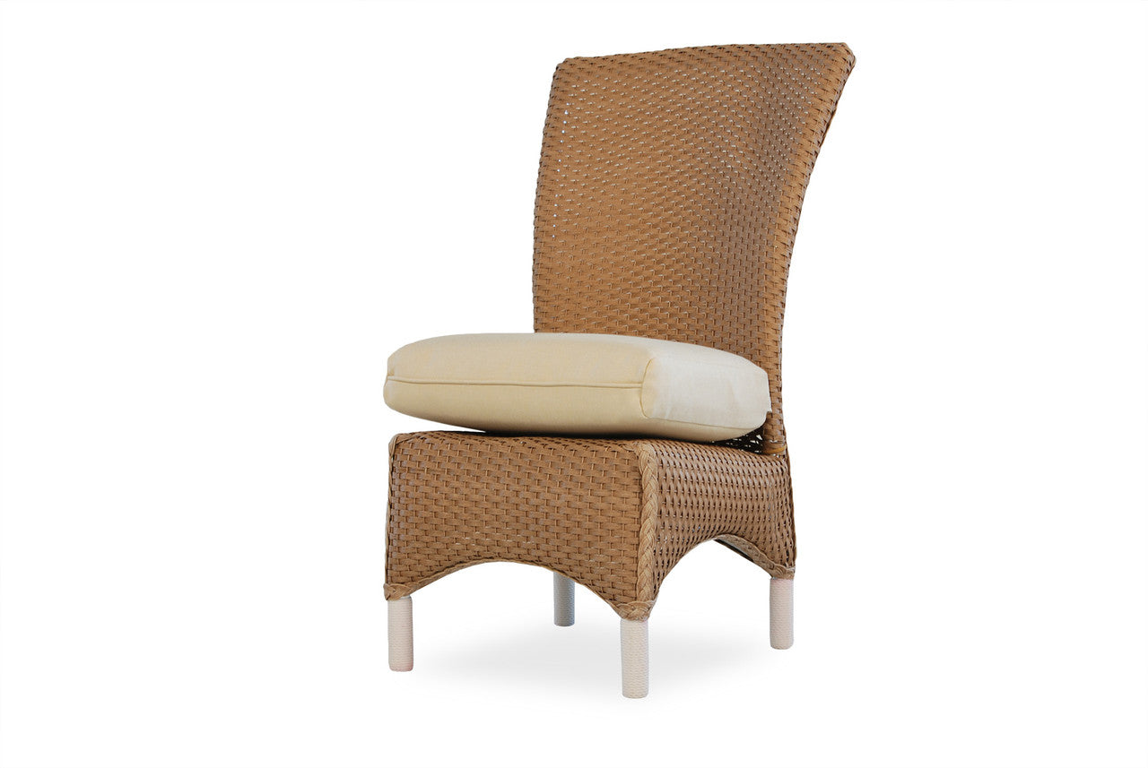 Lloyd Flanders Mandalay  Wicker Armless Dining Chair