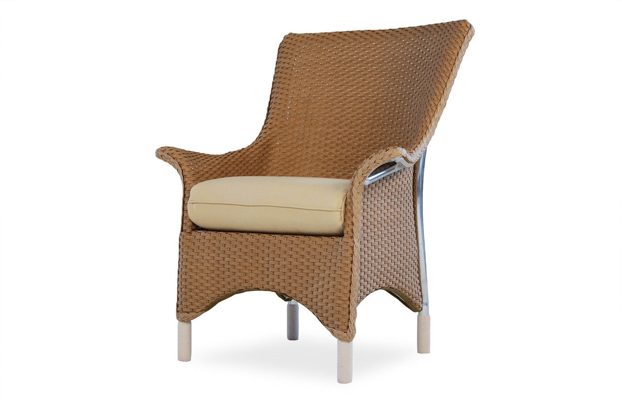 Lloyd Flanders Mandalay  Wicker Dining Arm Chair