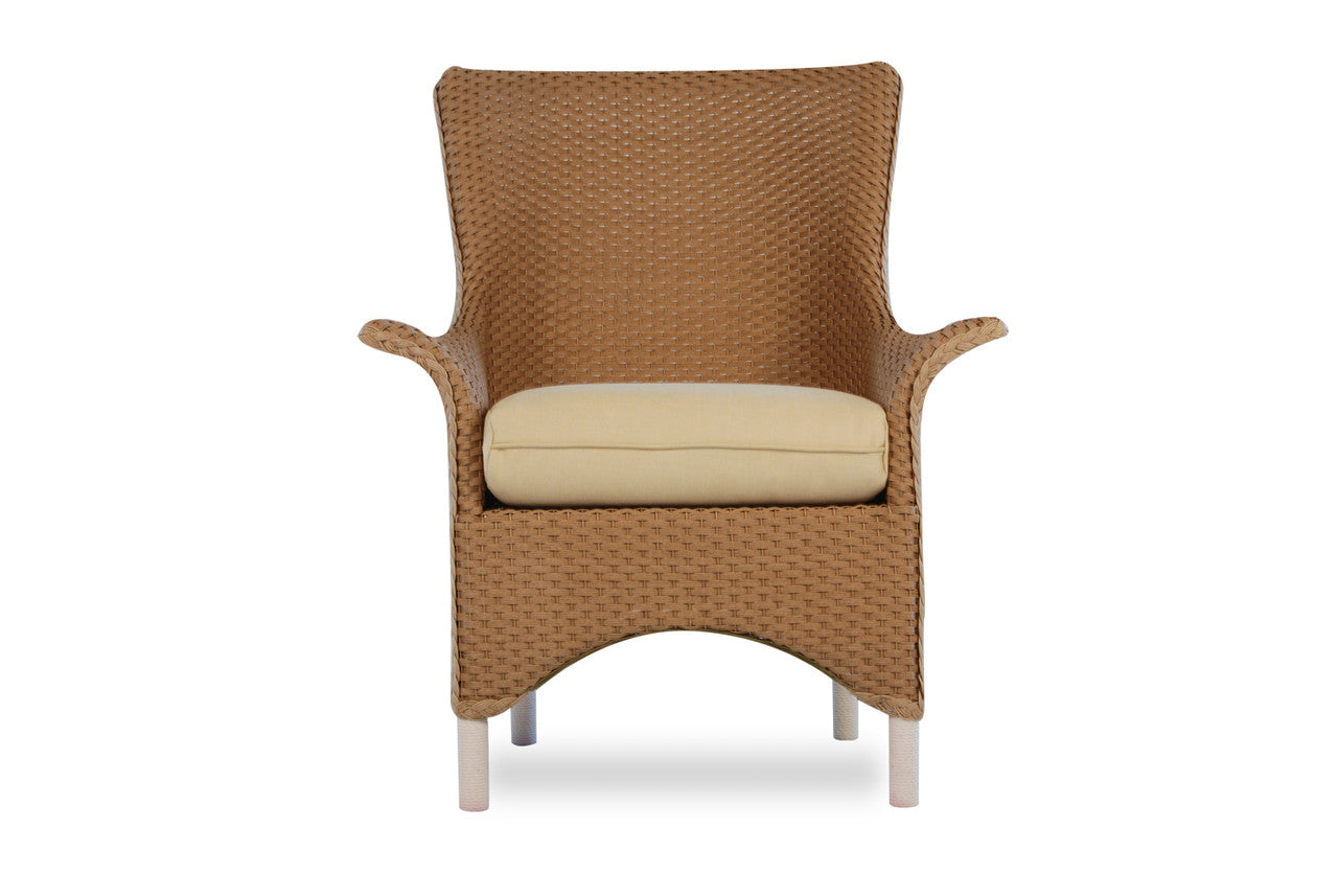 Lloyd Flanders Mandalay  Wicker Dining Arm Chair