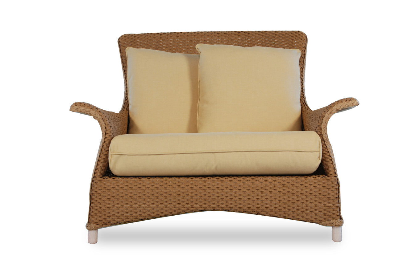 Lloyd Flanders Mandalay  Wicker Chair And A Half