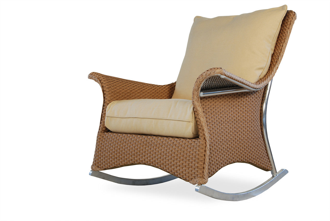 Lloyd Flanders Mandalay  Wicker Lounge Rocker