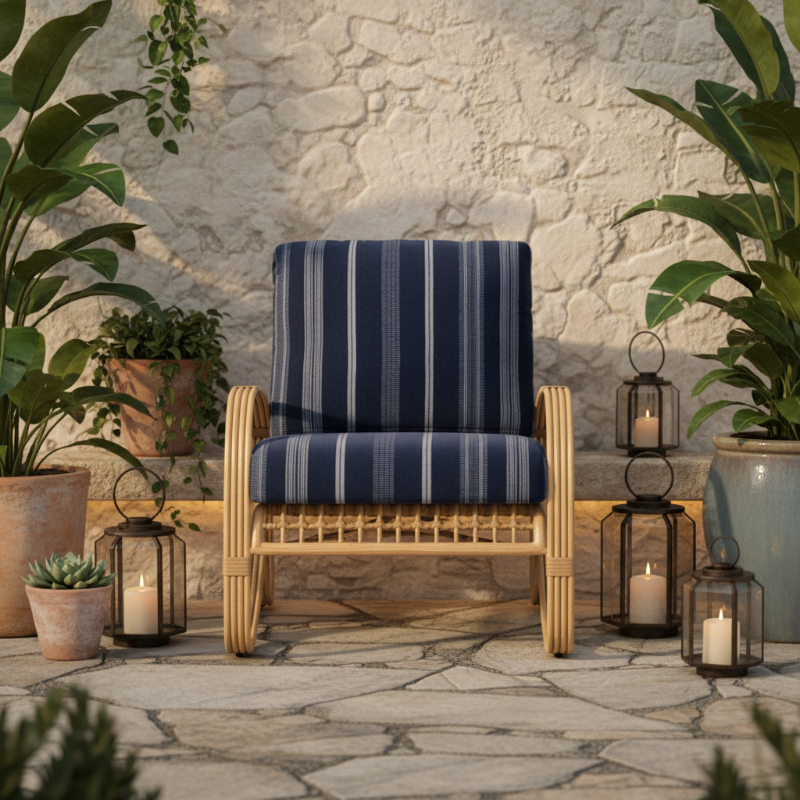 Lloyd Flanders Riviera Lounge Chair