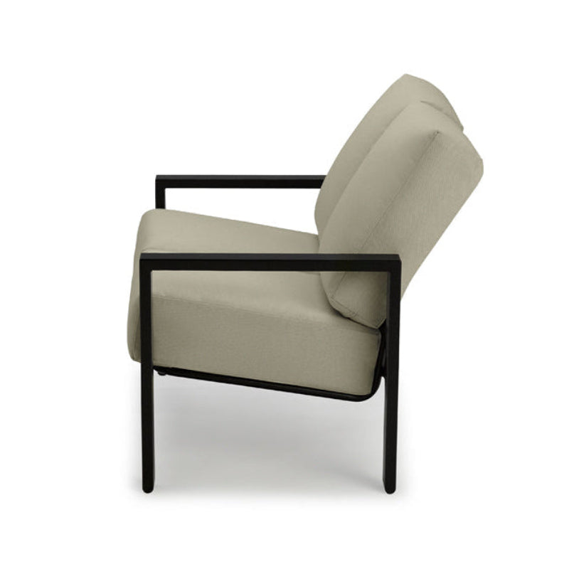 Telescope Casual Larssen Cushion Aluminum Outdoor Loveseat