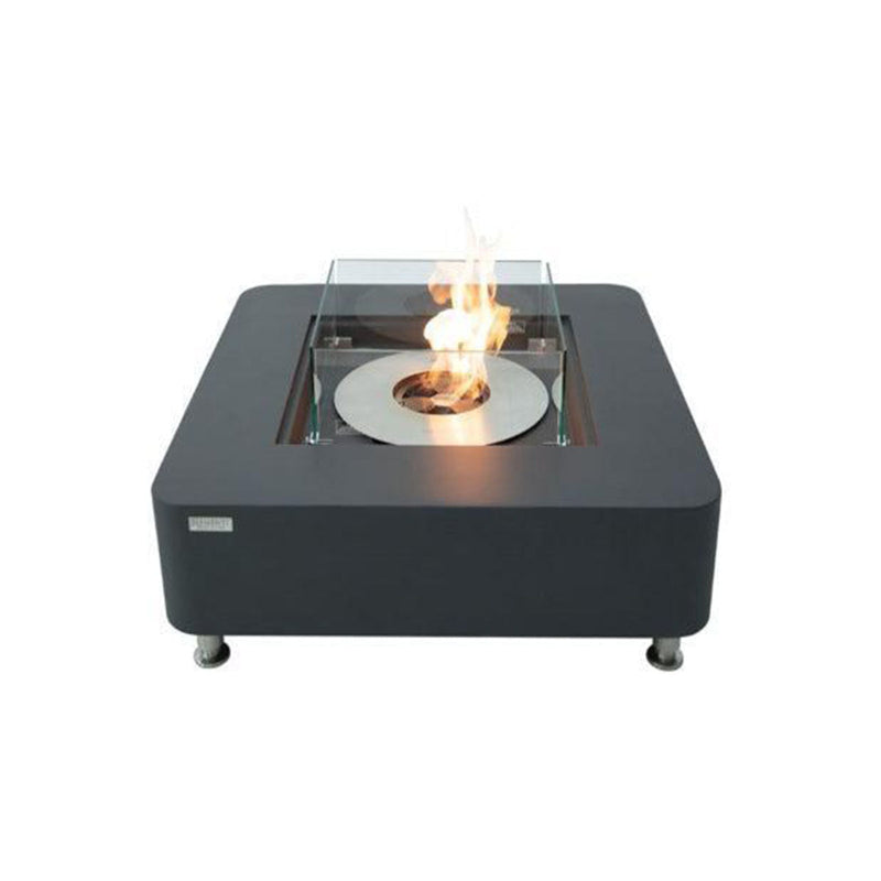 Elementi Perth 40" Square Concrete Ethanol Fire Table (ON SALE)
