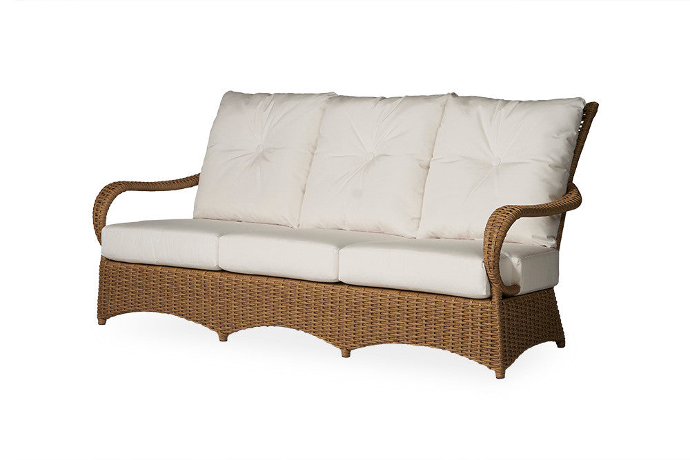 Lloyd Flanders Magnolia Woven Vinyl Sofa