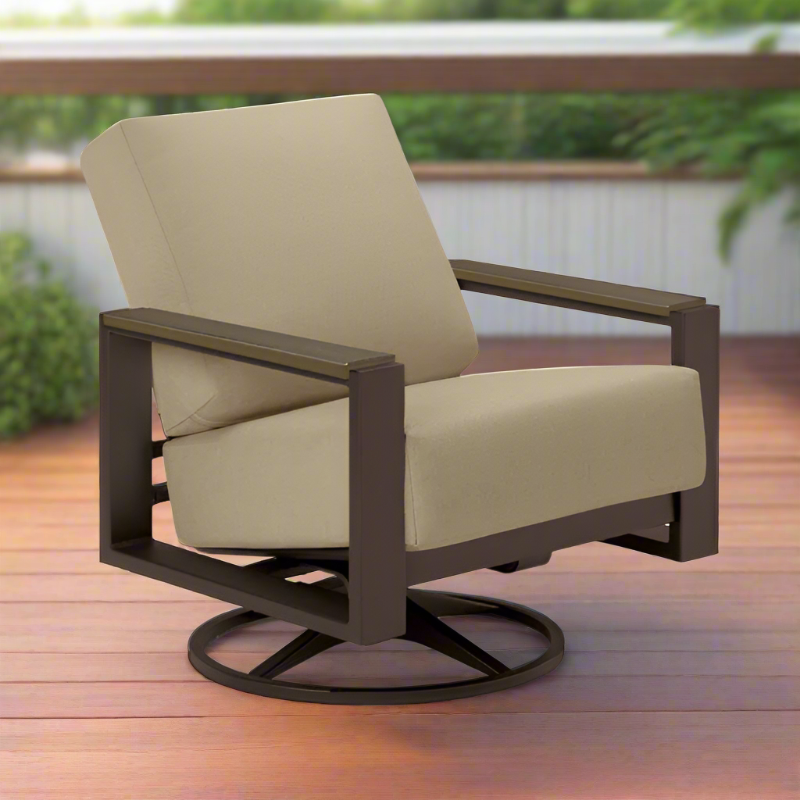 Telescope Casual Larssen Cushion Aluminum Outdoor Swivel Rocker