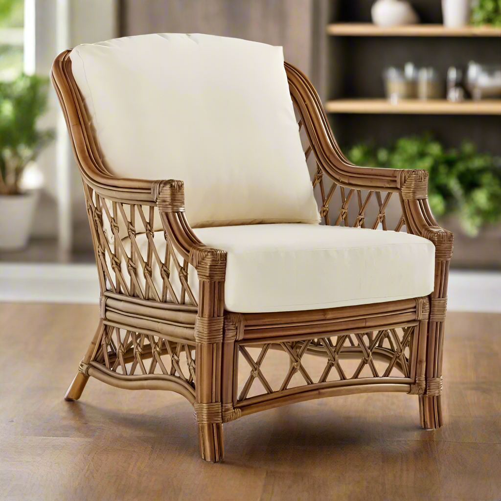 Replacement Cushions for South Sea Rattan Nadine Lounge Chair