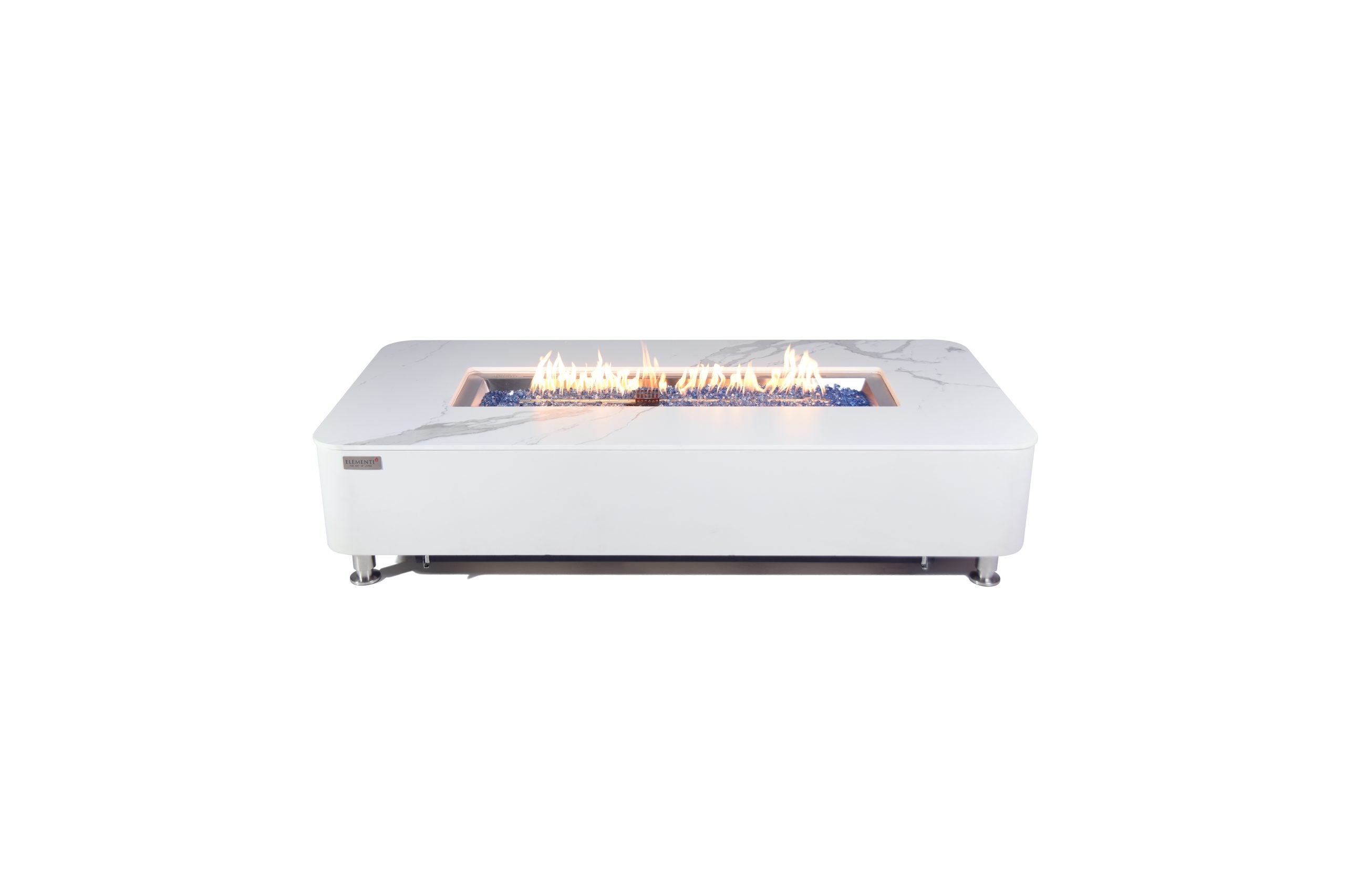 Elementi Plus Athens Porcelain Top Fire Table