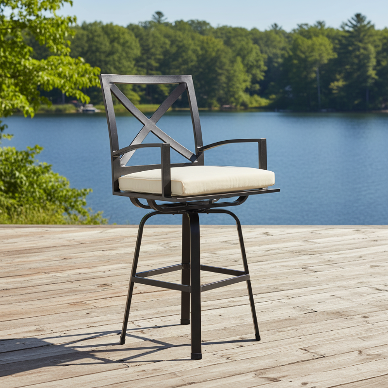 Sunset West La Jolla Swivel Barstool