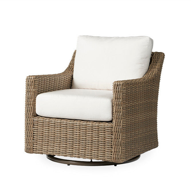 Lloyd Flanders Milan Woven Vinyl Swivel Glider Lounge Chair