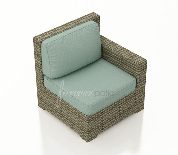 Forever Patio Hampton Wicker Sectional Right Arm Facing Chair