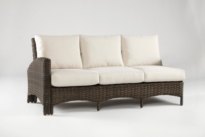 South Sea Rattan Panama Resin Wicker Sectional Set