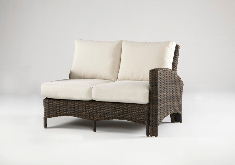 South Sea Rattan Panama Resin Wicker Sectional Set