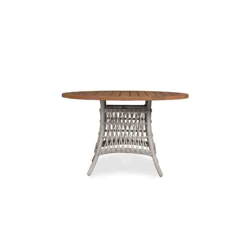 Lloyd Flanders Mackinac 5 Piece Woven Vinyl 5 Piece Round Dining Set