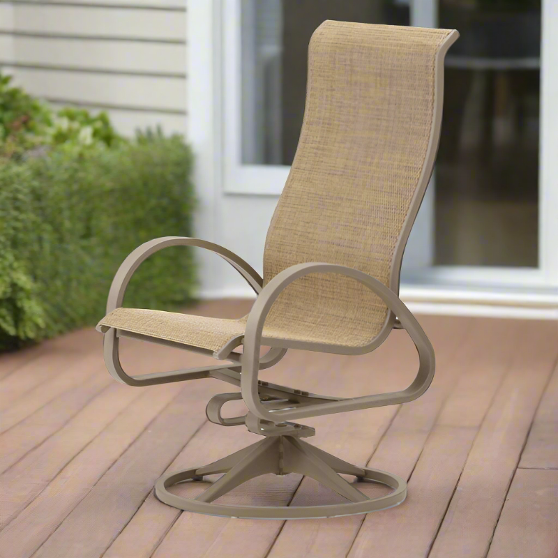 Telescope Casual Aruba II Aluminum Sling Outdoor Supreme Swivel Rocker