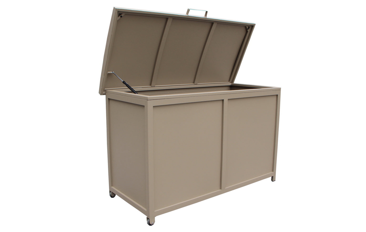 Alfresco Home The Yacht Sand Dollar Aluminum Storage/Cushion Cabinet