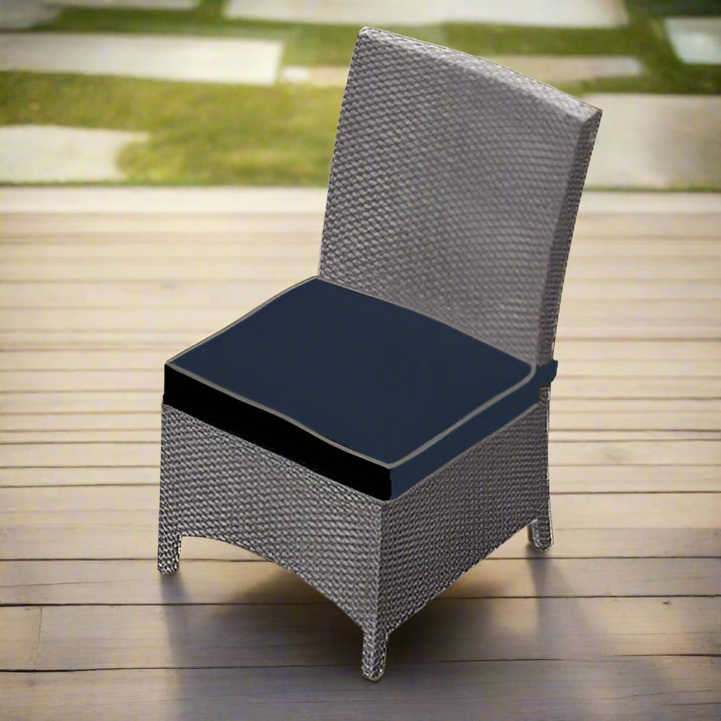 Forever Patio Universal Woven Armless Dining Chair - Flat Weave