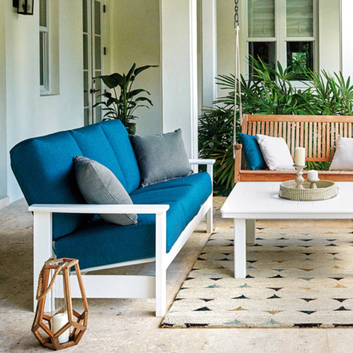 Telescope Casual Leeward MGP Cushion Three-Seat Sofa