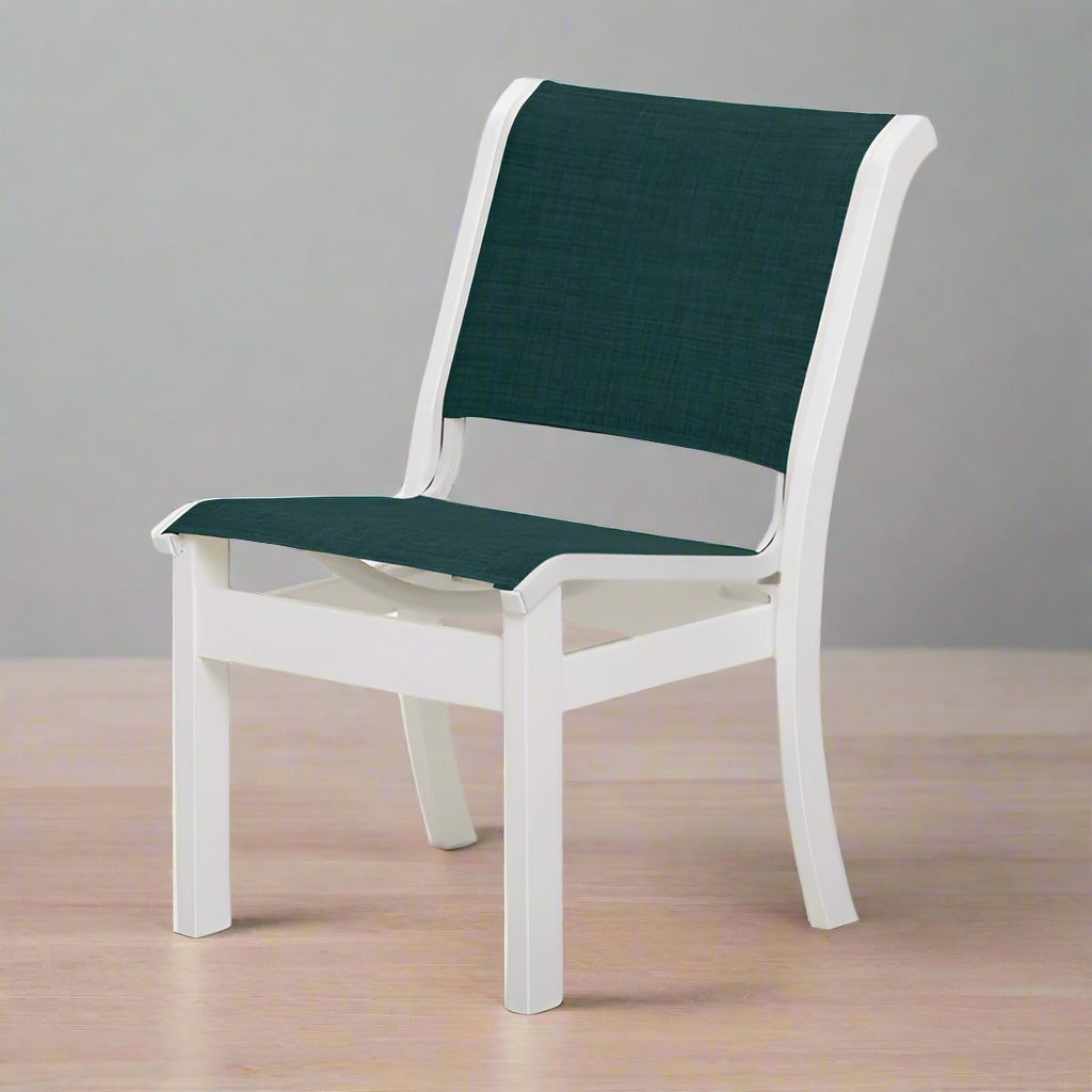 Telescope Casual Leeward MGP Sling  Stacking Armless Side Chair