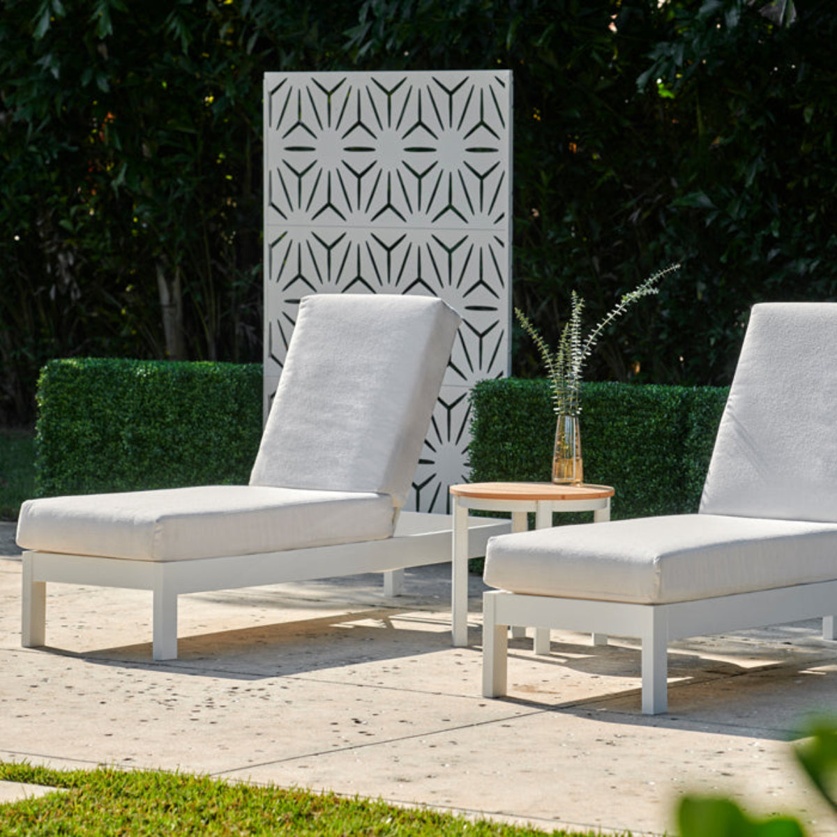 Telescope Casual Leeward MGP Cushion Three Position Lay-flat Armless Chaise