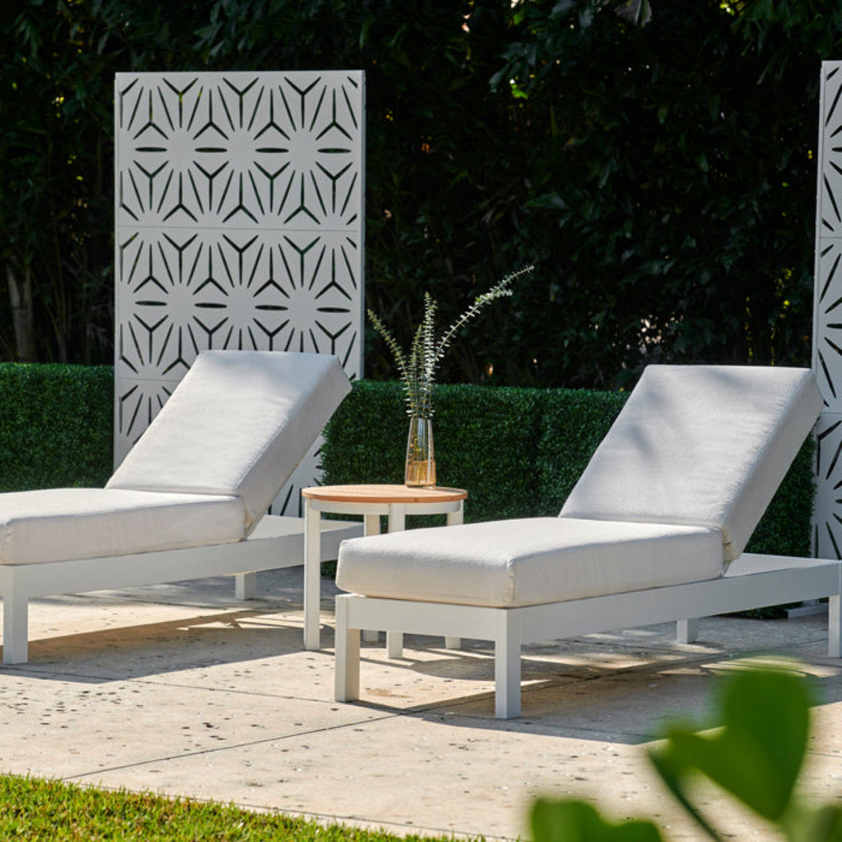 Telescope Casual Leeward MGP Cushion Three Position Lay-flat Armless Chaise