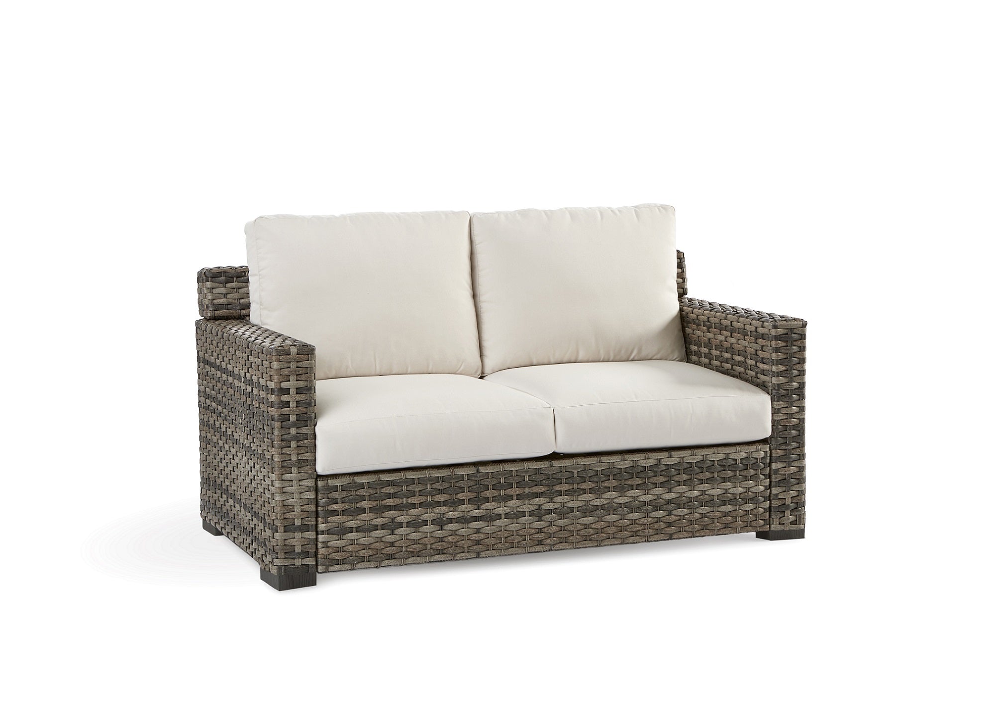South Sea Rattan New Java Resin Wicker Outdoor Loveseat
