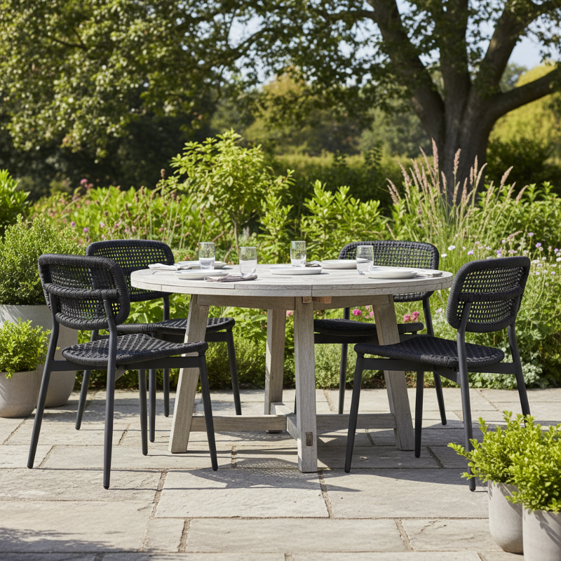 Lloyd Flanders Albany  All-Aluminum Frame Armless Dining Chair (Set of 4)
