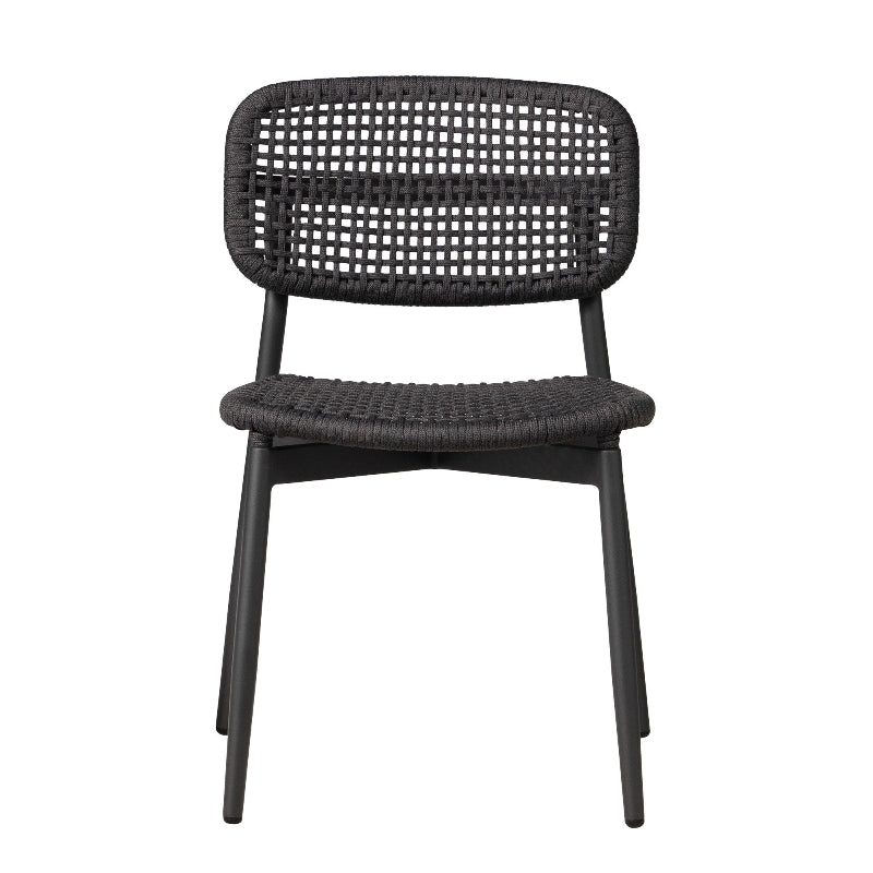 Lloyd Flanders Albany  All-Aluminum Frame Armless Dining Chair (Set of 4)