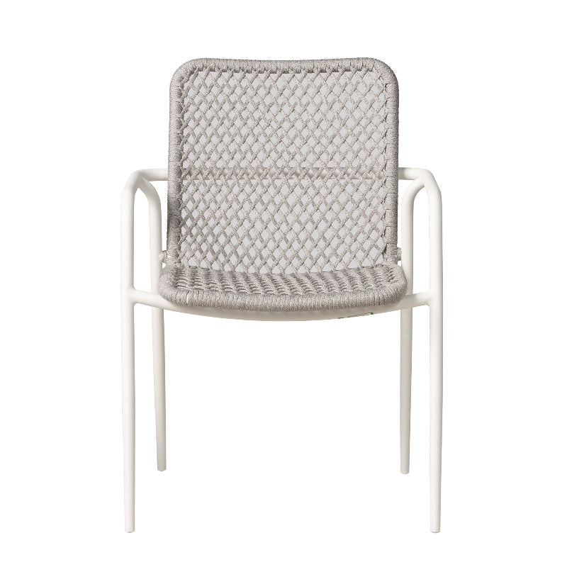 Lloyd Flanders Albany All-Aluminum Frame Dining Armchair (Set of 4)