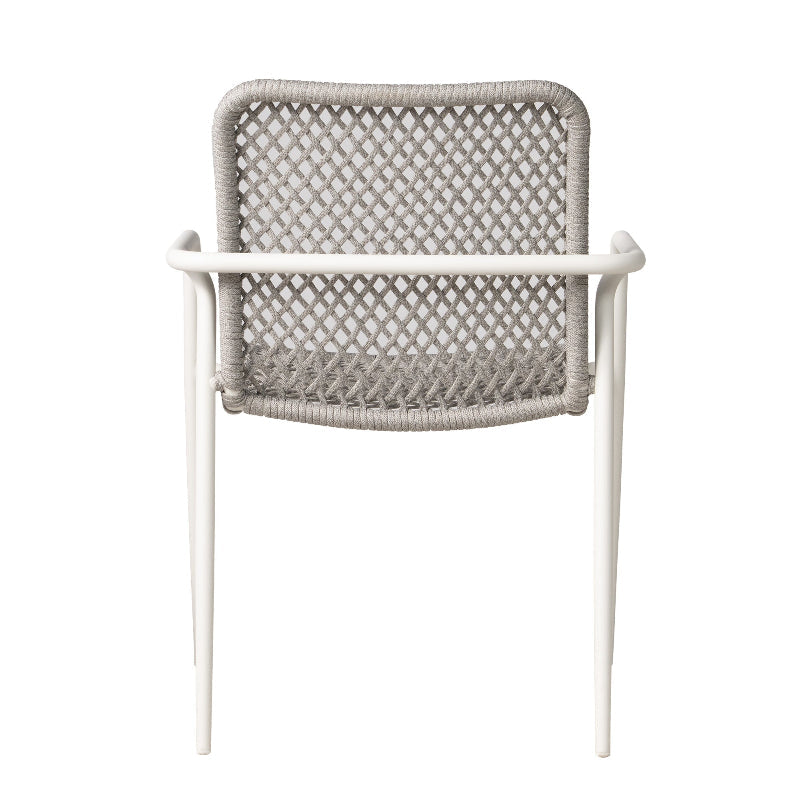 Lloyd Flanders Albany All-Aluminum Frame Dining Armchair (Set of 4)