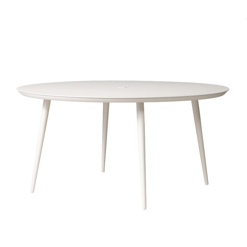 Lloyd Flanders Burano All-Aluminum Frame 59" Round Umbrella Table