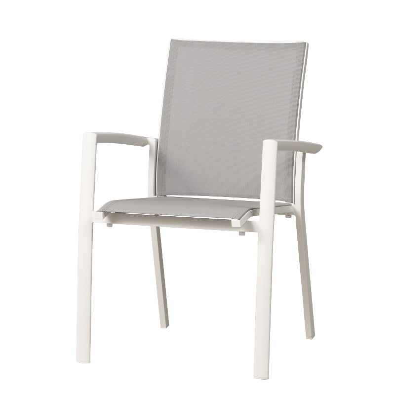 Lloyd Flanders Albany All-Aluminum Frame High Back Dining Chair (Set of 4)