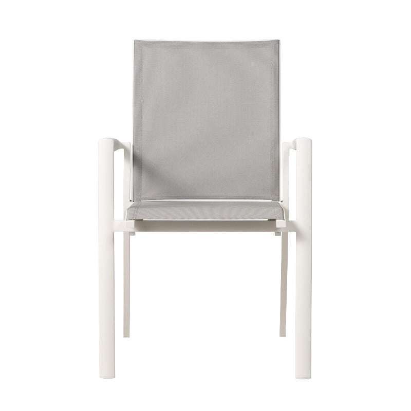 Lloyd Flanders Albany All-Aluminum Frame High Back Dining Chair (Set of 4)