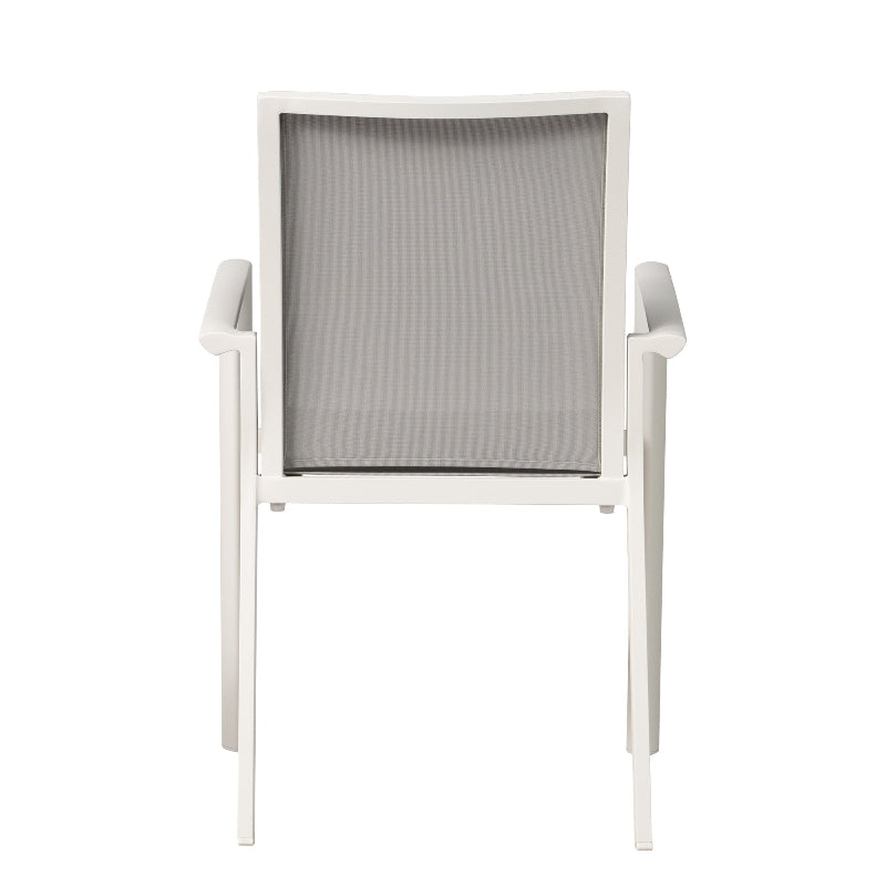 Lloyd Flanders Albany All-Aluminum Frame High Back Dining Chair (Set of 4)