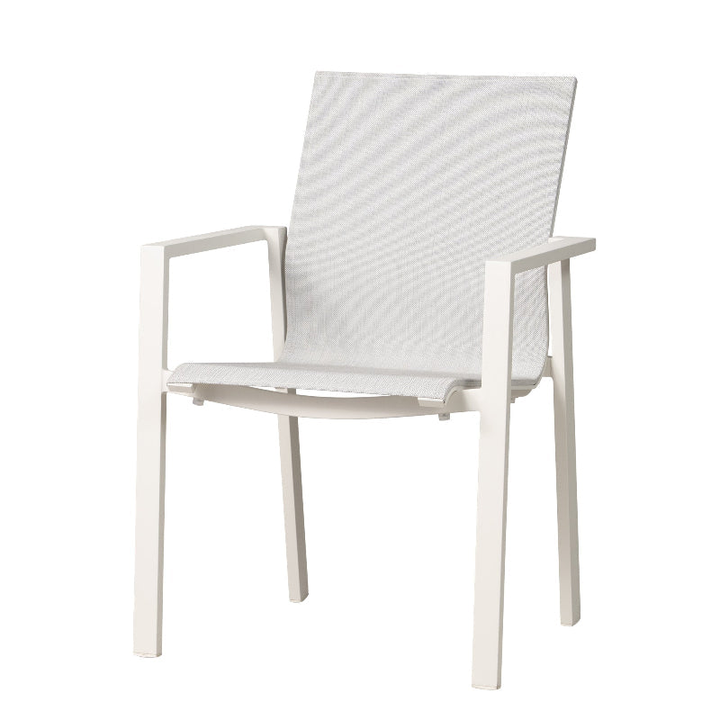 Lloyd Flanders Albany All-Aluminum Frame High Back Dining Chair (Set of 4)