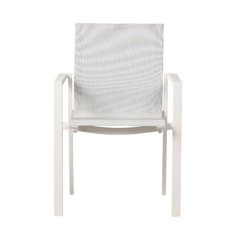 Lloyd Flanders Albany All-Aluminum Frame High Back Dining Chair (Set of 4)
