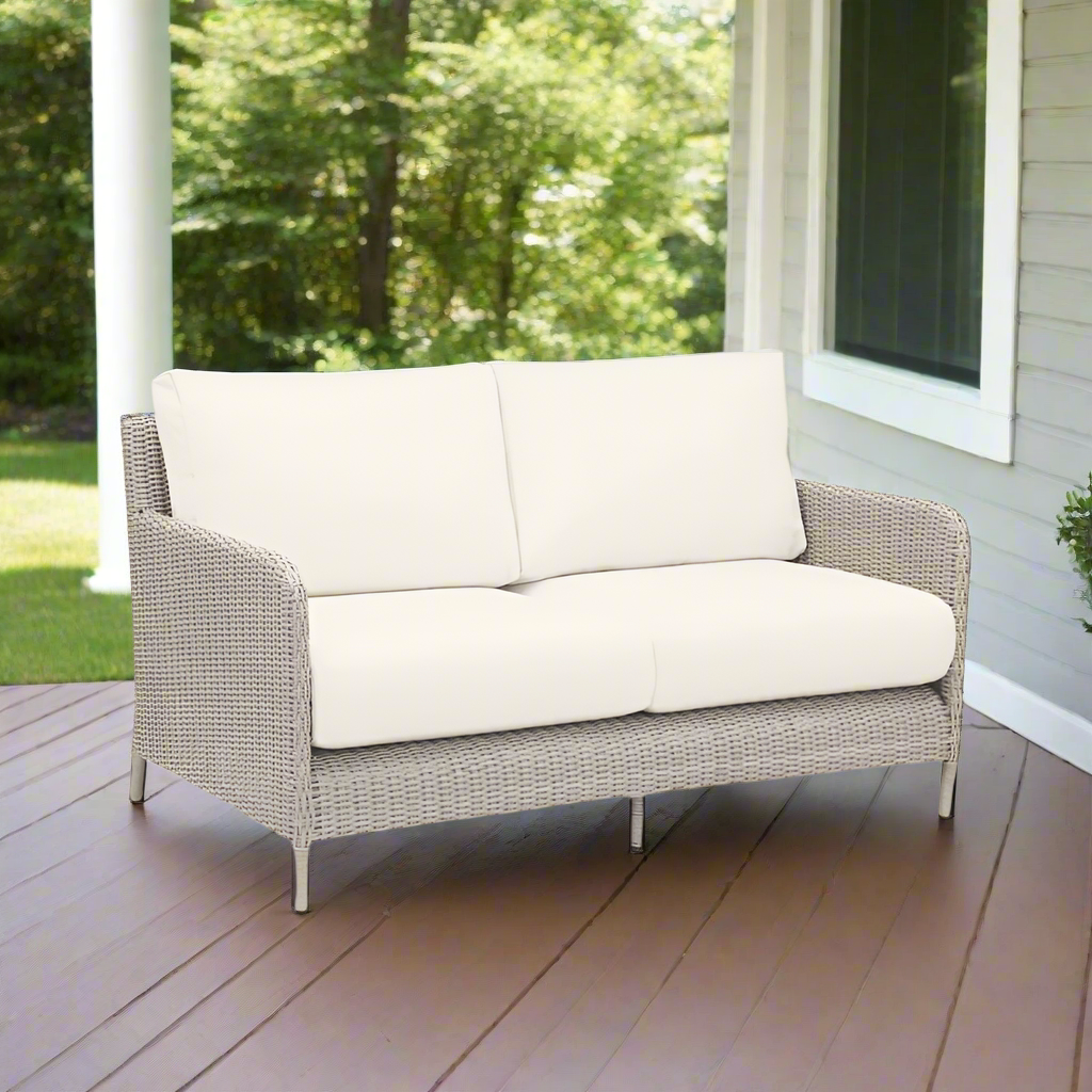 Sunset West Manhattan Loveseat With Cushions - (On Sale Fabrics)